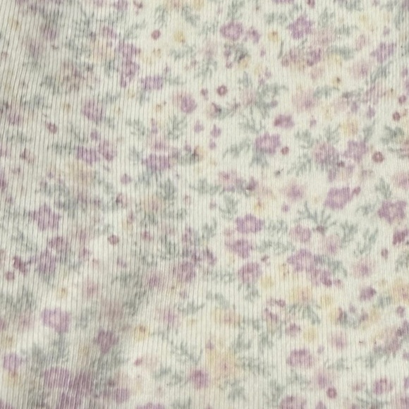 Jamie Kay Pastel Floral Dress and Leggings Set Ruffles and Keyhole Detail 1yr - Picture 3 of 8